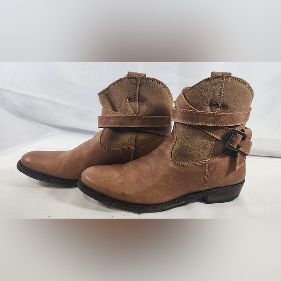 Independent Boot Company Brown Leather Women’s Boots Size 7 351855 - Picture 3 of 5